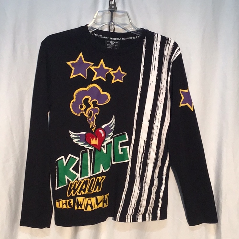Switch long sleeve tee size large